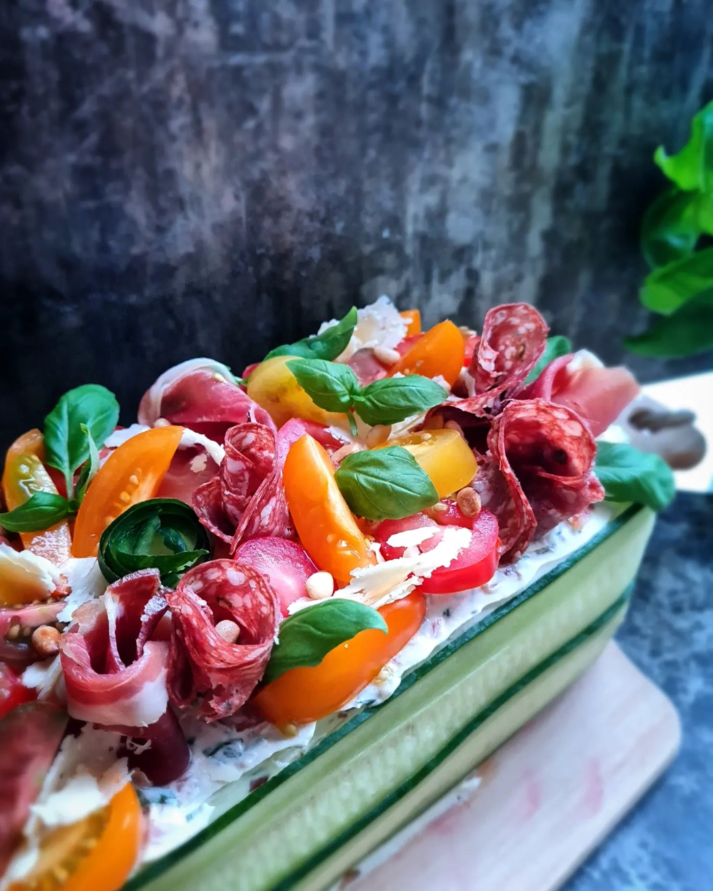 Glutenfri smörgåstårta
